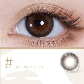 Mini Series Daily Color Contact Lenses (Option: Film brown-150Degree)