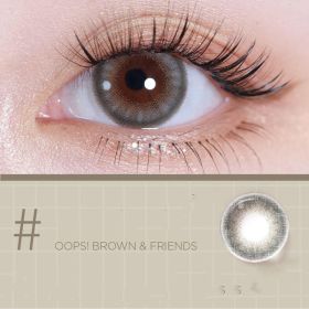 Mini Series Daily Color Contact Lenses (Option: Quiet Grey-600degree)