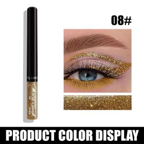 Quick Drying 12 Color Eyeliner Liquid (Option: 8 Style)