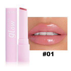 Moisturizing Solid Lip Gloss Water Light Mirror Moist Lipstick (Option: 01 Style)