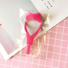 Three Dimensional Three In One Eyelash Card Eyeliner Assistant (Option: Rose Red-1PCS)