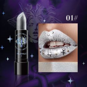 Ladies Pearl Sparkly Christmas Lipstick (Option: 1style)